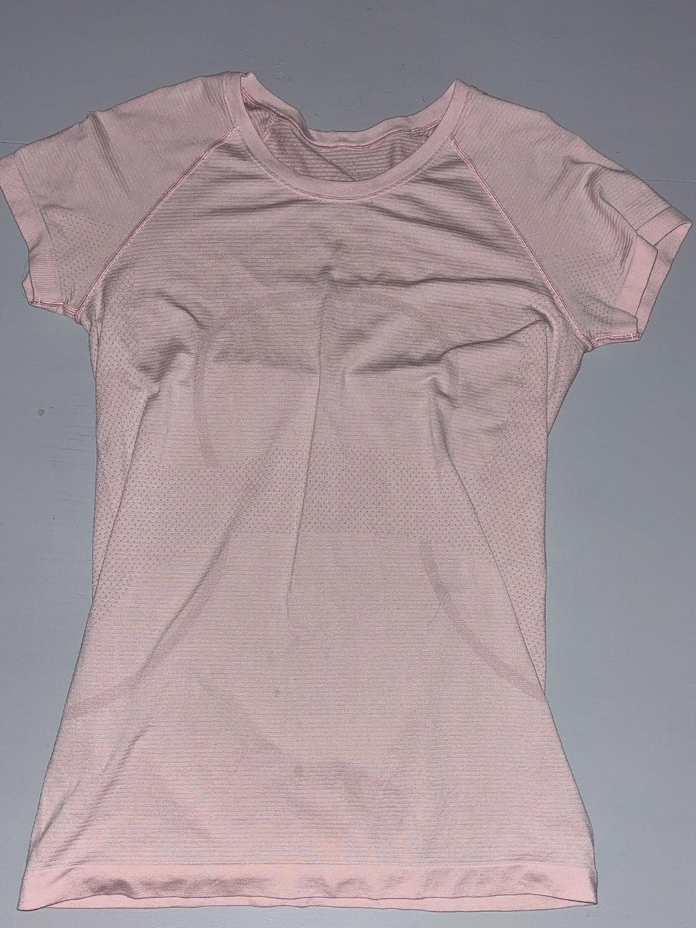 lululemon athletica Light Pink Short-Sleeve Athletic Tee